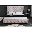 Posteľ 43105 180x200cm Zamat Champagne Posteľ 43105 180x200cm Zamat Champagne