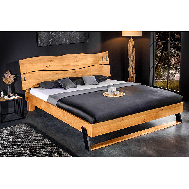 Posteľ 43556 180x200cm Amazonas Masív drevo Dub