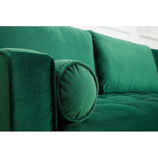 Rohová sedacia súprava 40274 Cozy - Zamat Smaragdovozelená Rohová sedacia súprava 40274 Cozy - Zamat Smaragdovozelená