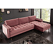 Rohová sedacia súprava 40276 Cozy - Zamat starorúžová Rohová sedacia súprava 40276 Cozy - Zamat starorúžová