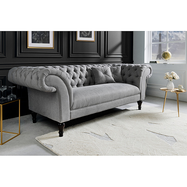 Sedacia súprava 40147 225cm Paris - Zamat Šedá Sedacia súprava 40147 225cm Paris - Zamat Šedá