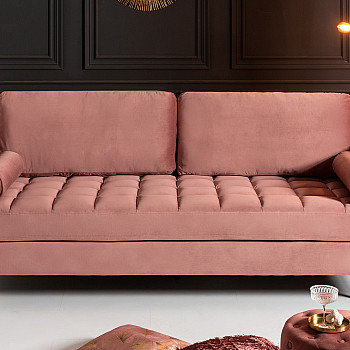 Sedacia súprava 41071 220cm Cozy - Zamat Starorúžová Sedacia súprava 41071 220cm Cozy - Zamat Starorúžová