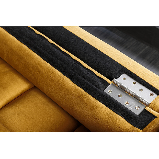 Sedacia súprava 41072 220cm Cozy - Zamat Žltá Sedacia súprava 41072 220cm Cozy - Zamat Žltá