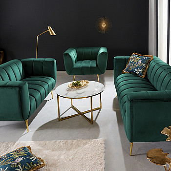 Sedacia súprava 41247 165cm Noblesse Zamat Smaragdovozelená Sedacia súprava 41247 165cm Noblesse Zamat Smaragdovozelená