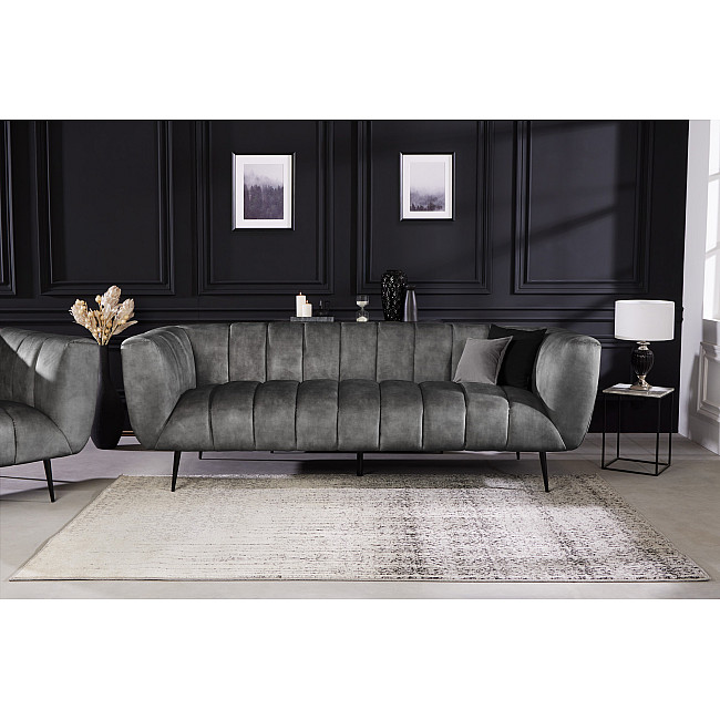 Sedacia súprava 41248 225cm Noblesse Zamat Šedá Sedacia súprava 41248 225cm Noblesse Zamat Šedá