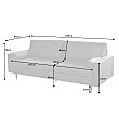 Sedacia súprava 42139 220cm Cozy - Antik šedá Sedacia súprava 42139 220cm Cozy - Antik šedá