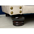 Sedacia súprava 42310 Chesterfield 3-sedenie Zamat Champagner