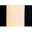 Stojaca lampa 1591 Biela Ø25cm - PRODUKT JE SKLADOM U NÁS - 1Ks