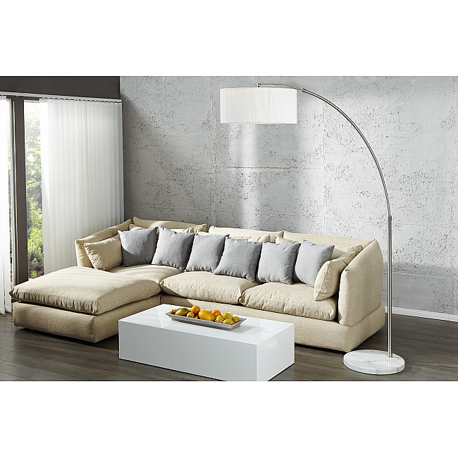 Stojaca lampa 20140 Oblúková Biela Stojaca lampa 20140 Oblúková Biela