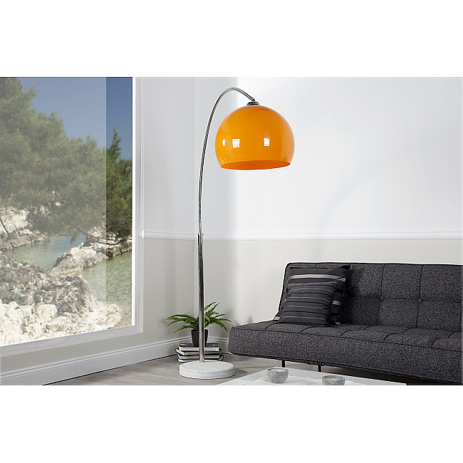 Stojaca lampa 20747 Oblúková Oranžová Stojaca lampa 20747 Oblúková Oranžová