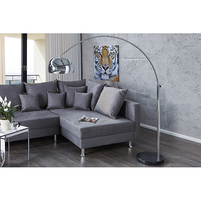 Stojaca lampa 21067 Oblúková Lesklý chróm Stojaca lampa 21067 Oblúková Lesklý chróm