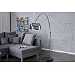 Stojaca lampa 21067 Oblúková Lesklý chróm Stojaca lampa 21067 Oblúková Lesklý chróm