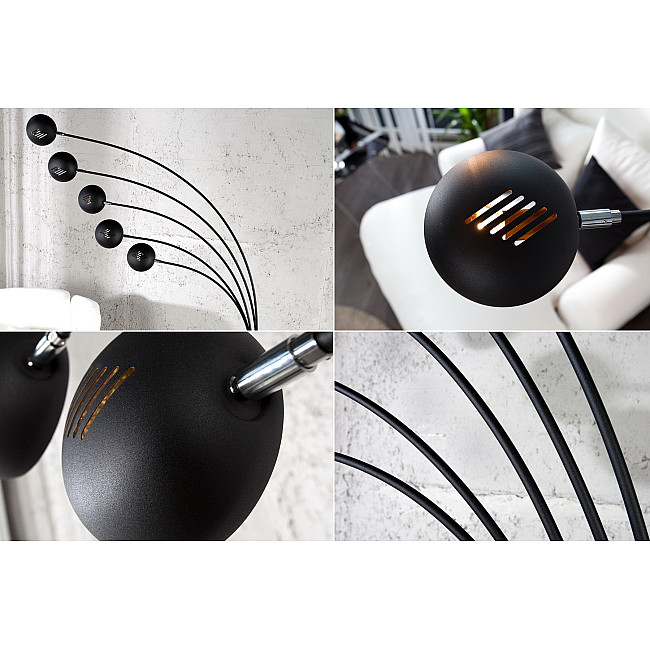 Stojaca lampa 22967 Čierna - PRODUKT JE SKLADOM U NÁS - 1Ks Stojaca lampa 22967 Čierna - PRODUKT JE SKLADOM U NÁS - 1Ks