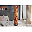 Stojaca lampa 40484 Nature Art 175cm Prírodná Logan Drevo
