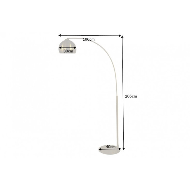 Stojaca lampa 40771 Big Bow 205cm Zlatá Stojaca lampa 40771 Big Bow 205cm Zlatá