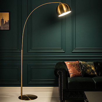 Stojaca lampa 40771 Big Bow 205cm Zlatá