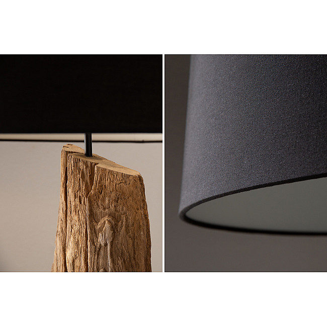 Stojaca lampa 41043 Barracuda 177cm Čierna Drevo Acacia Stojaca lampa 41043 Barracuda 177cm Čierna Drevo Acacia