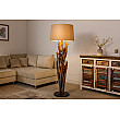 Stojaca lampa 42004 Wild Nature 150cm Béžová-Drevo Teak Stojaca lampa 42004 Wild Nature 150cm Béžová-Drevo Teak