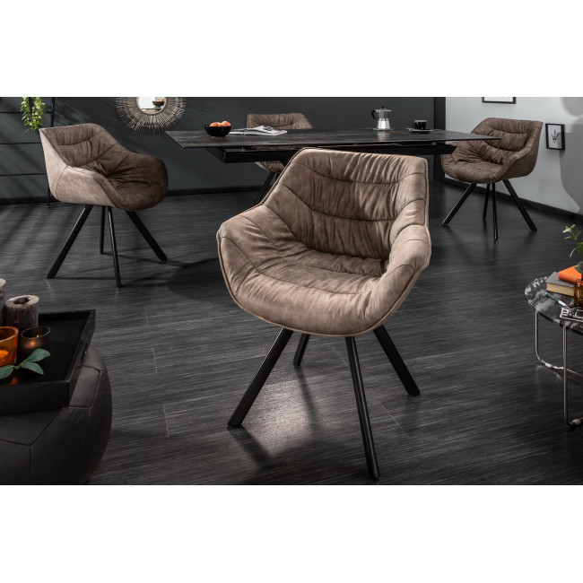 Stolička 38618 Taupe - Sivohnedá Stolička 38618 Taupe - Sivohnedá