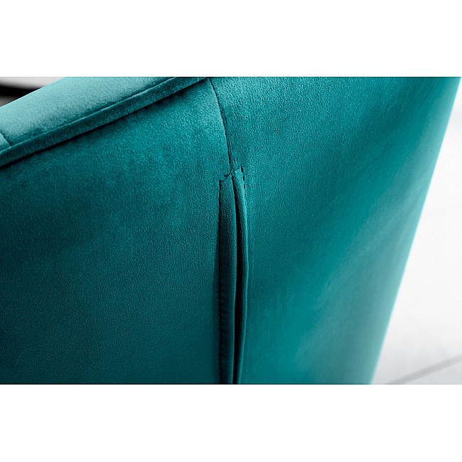 Stolička 41660 Loft Zamat Tyrkisová Stolička 41660 Loft Zamat Tyrkisová