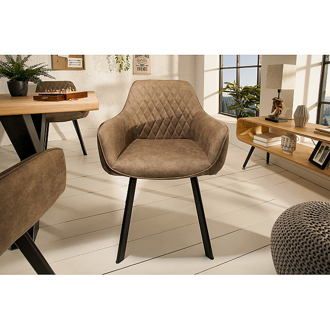 Stolička 39343 Taupe-Sivohnedá Stolička 39343 Taupe-Sivohnedá