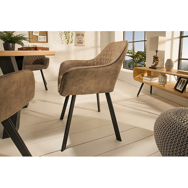 Stolička 39343 Taupe-Sivohnedá Stolička 39343 Taupe-Sivohnedá