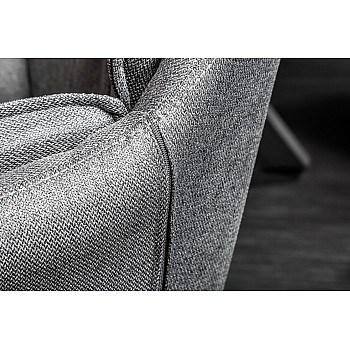 Stolička 39352 Lounger Šedá - otočná Stolička 39352 Lounger Šedá - otočná