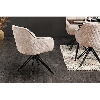 Stolička 40259 Zamat Champagner - otočná