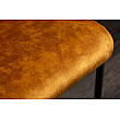 Stolička 41169 Comfort Zamat Žltá Stolička 41169 Comfort Zamat Žltá