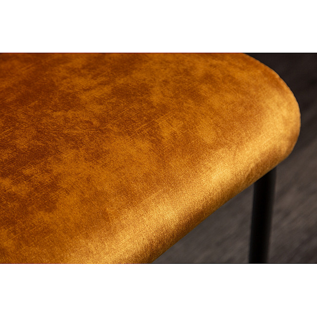 Stolička 41169 Comfort Zamat Žltá Stolička 41169 Comfort Zamat Žltá