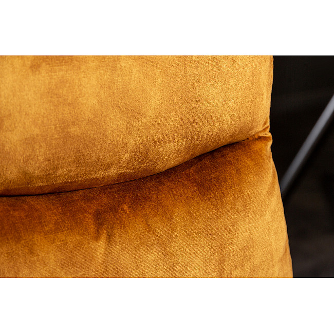 Stolička 41169 Comfort Zamat Žltá Stolička 41169 Comfort Zamat Žltá