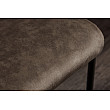 Stolička 41172 Comfort Zamat Taupe antik