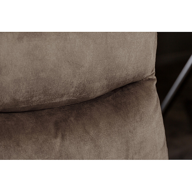 Stolička 41172 Comfort Zamat Taupe antik