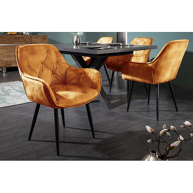 Stolička 41179 Milano Zamat Žltá