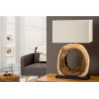 Stolová lampa 36972 Circle teakové drevo Stolová lampa 36972 Circle teakové drevo
