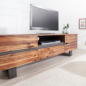 TV-skrinka 42076 160cm Drevo Acacia - PRODUKT JE SKLADOM U NÁS - 1Ks
