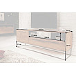 TV-skrinka 40296 165cm Drevo Acacia