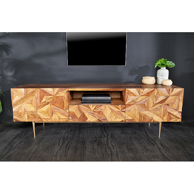 TV-skrinka 43448 Stone 160cm Drevo Palisander