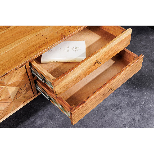 TV-skrinka 43736 Alpine 145cm Drevo Acacia Honey TV-skrinka 43736 Alpine 145cm Drevo Acacia Honey