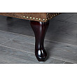 Taburetka 19449 Chesterfield Antik Hnedá