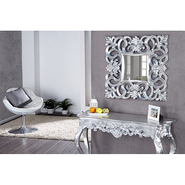 Zrkadlo Antic 15627 75x75cm Strieborné Zrkadlo Antic 15627 75x75cm Strieborné