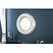 Zrkadlo 40395 Ø60cm Orient silver aluminium Zrkadlo 40395 Ø60cm Orient silver aluminium