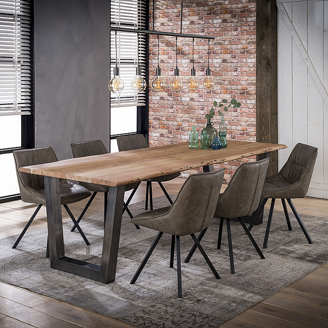 Jedálenský stôl 20-23 240x100cm Solid Acacia natural Jedálenský stôl 20-23 240x100cm Solid Acacia natural