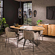 Jedálenský stôl 28-85 Ovál 180x95cm Teak dyha Jedálenský stôl 28-85 Ovál 180x95cm Teak dyha