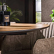 Jedálenský stôl 28-85 Ovál 180x95cm Teak dyha Jedálenský stôl 28-85 Ovál 180x95cm Teak dyha