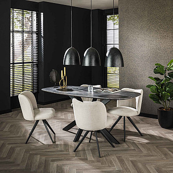 Jedálenský stôl 56-47 Danish Ovál 180x90cm  Jedálenský stôl 56-47 Danish Ovál 180x90cm