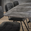 Jedálenský stôl 56-86 190x90cm Betón optik Jedálenský stôl 56-86 190x90cm Betón optik