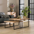 Konferenčný stôl 21-54 80x80cm 2-set Edge Drevo Acacia - PRODUKT JE SKLADOM U NÁS - 1Ks Konferenčný stôl 21-54 80x80cm 2-set Edge Drevo Acacia - PRODUKT JE SKLADOM U NÁS - 1Ks