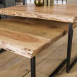 Konferenčný stôl 21-54 80x80cm 2-set Edge Drevo Acacia - PRODUKT JE SKLADOM U NÁS - 1Ks Konferenčný stôl 21-54 80x80cm 2-set Edge Drevo Acacia - PRODUKT JE SKLADOM U NÁS - 1Ks
