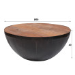 Konferenčný stôl 21-91 Ø90cm Raft Konferenčný stôl 21-91 Ø90cm Raft